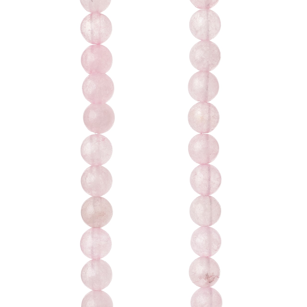 12 Pack: Rose Quartz Round Beads, 6mm by Bead Landing™